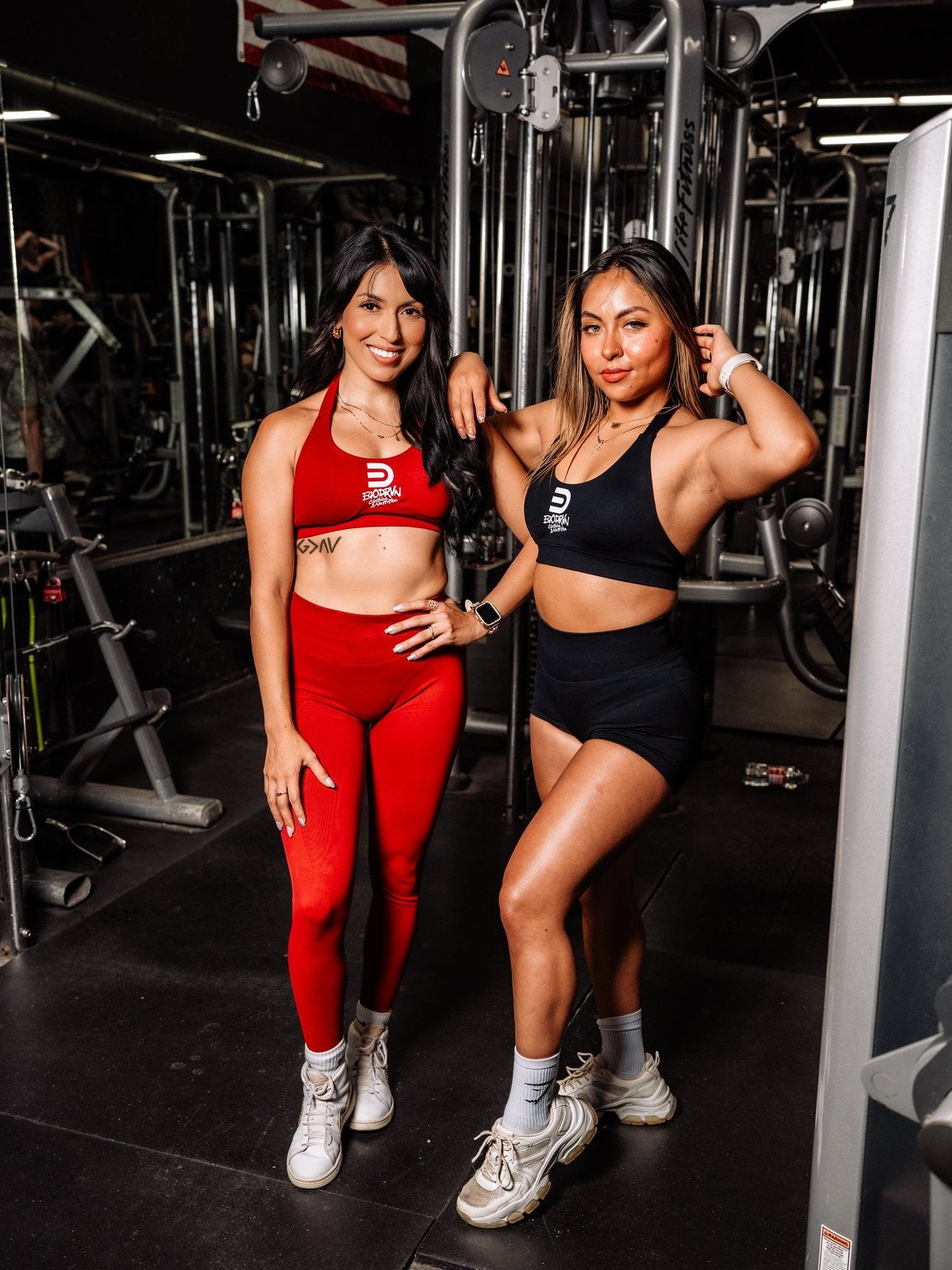 EgoDrvn Berry Red Sports Bra