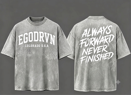 Ego Drvn Oversize T-Shirt Unisex (Grey) Drop To Ship