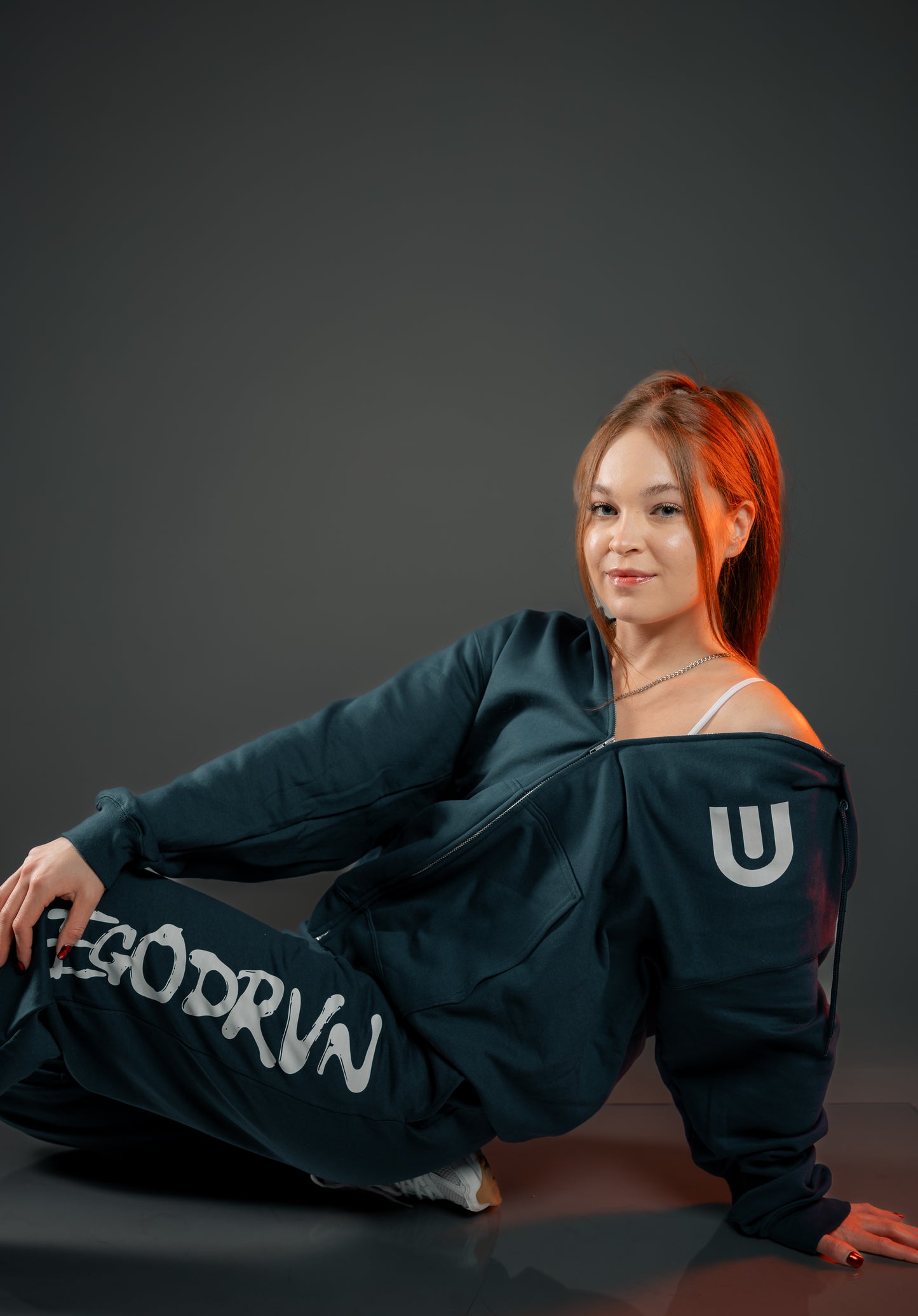 EgoDrvn Navy Sweatpants (Unisex)