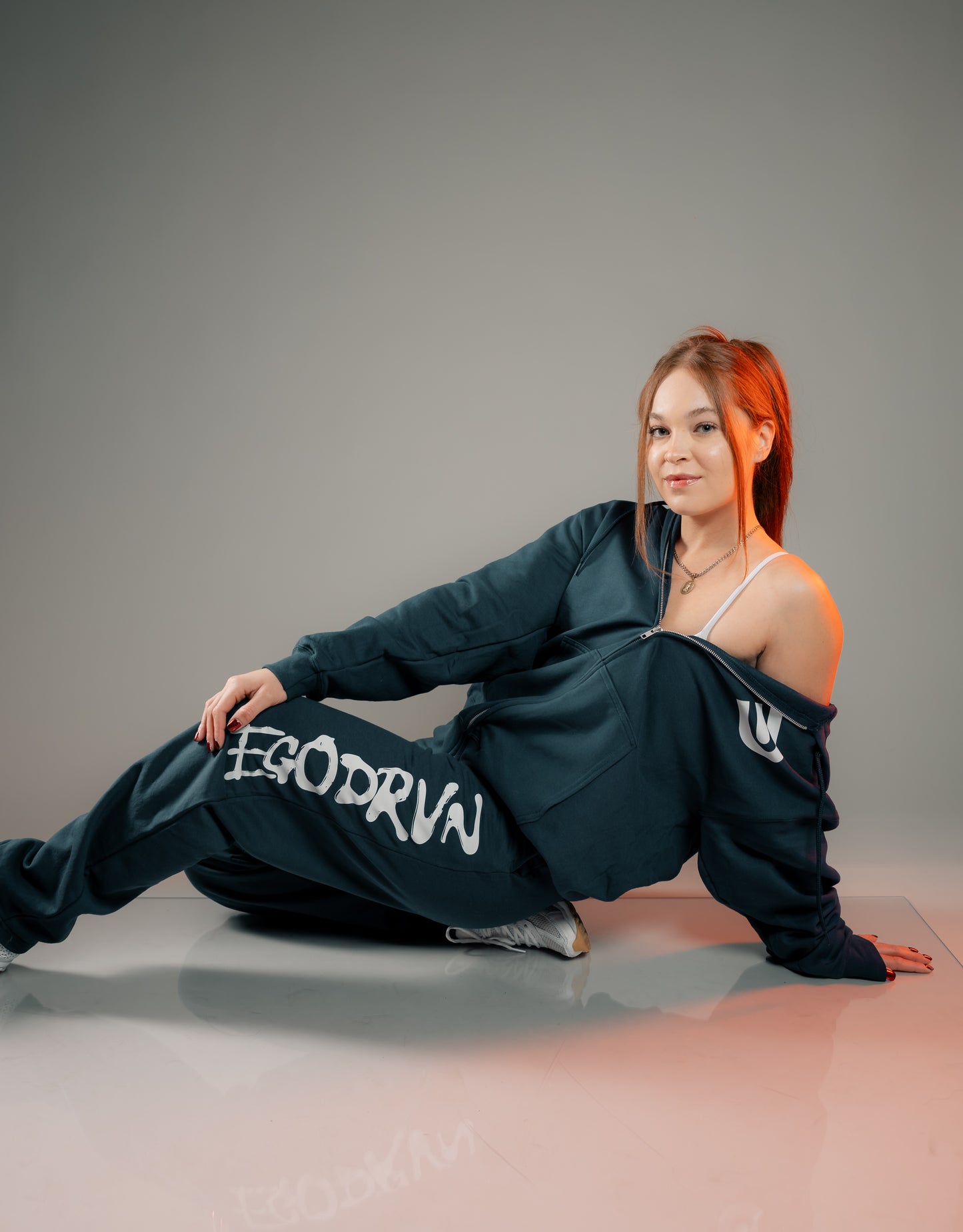EgoDrvn Navy Sweatpants (Unisex)