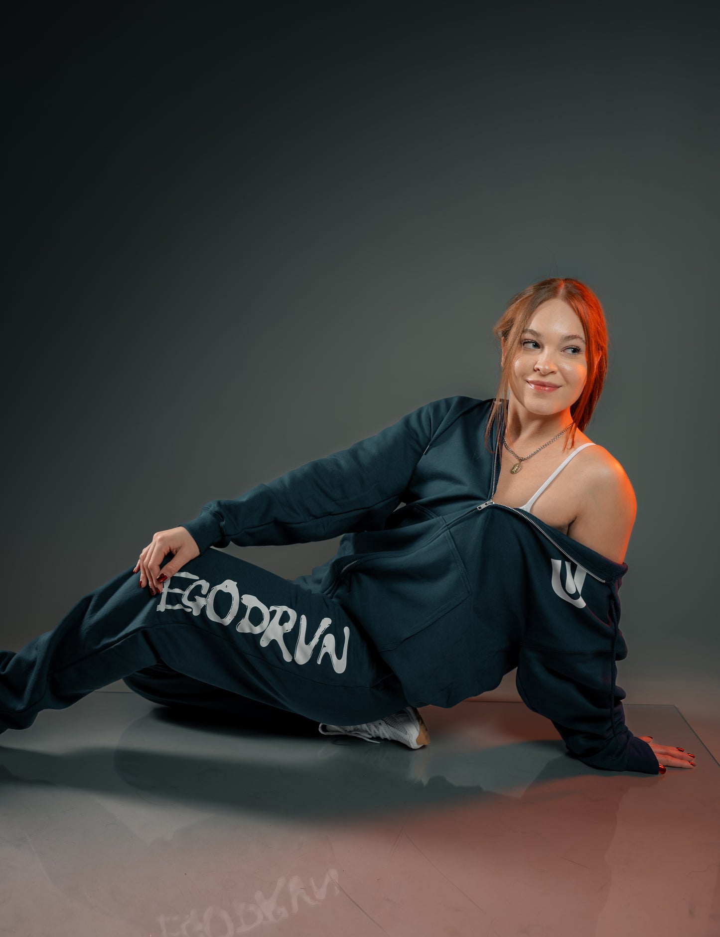 EgoDrvn Navy Sweatpants (Unisex)