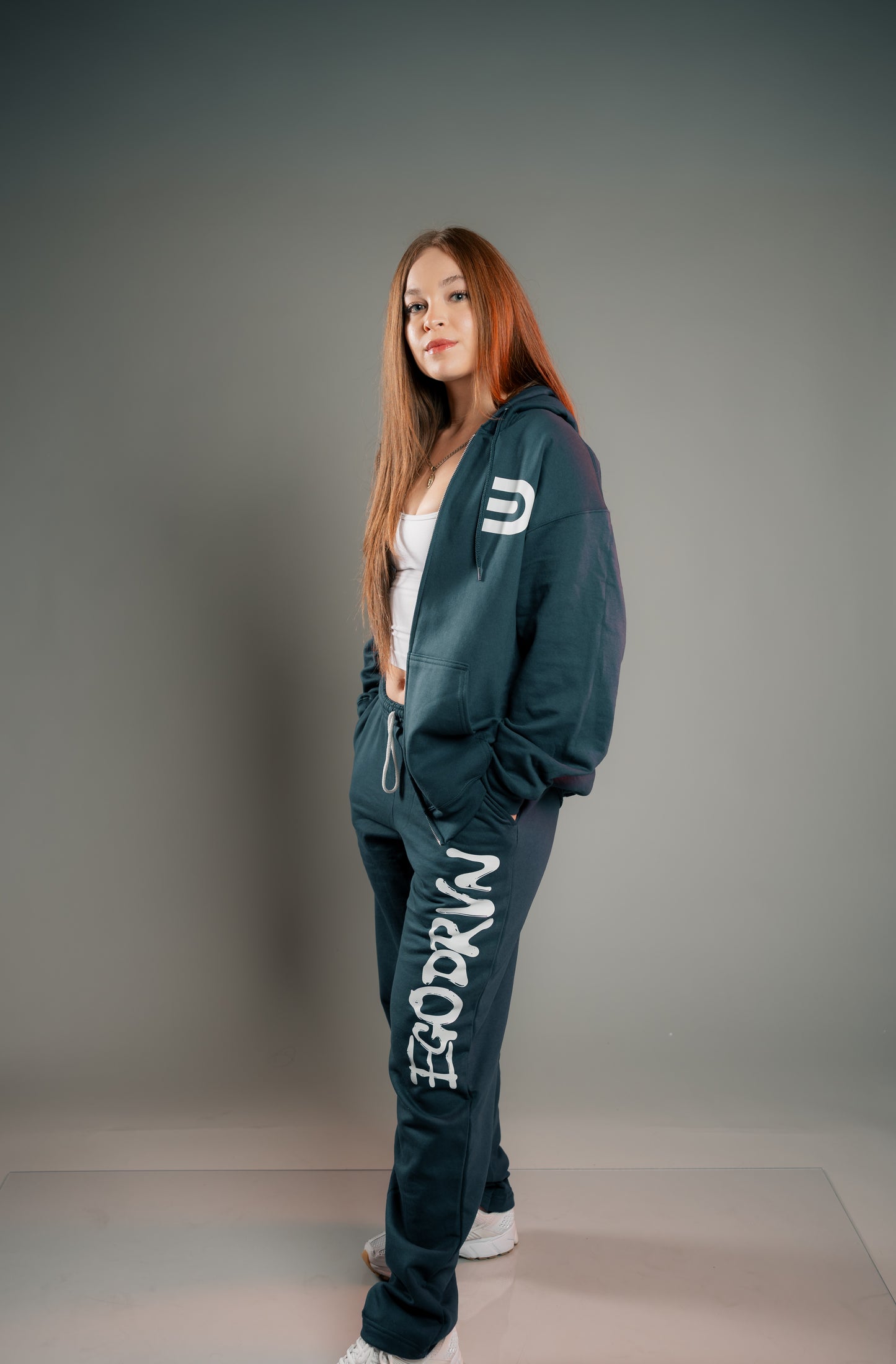 EgoDrvn Navy Sweatpants (Unisex)